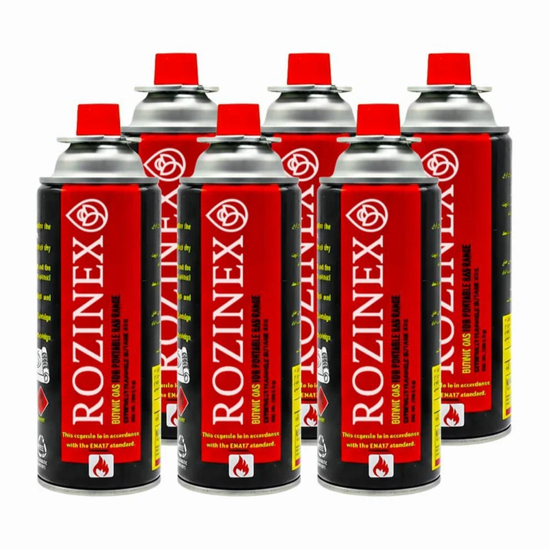 کپسول گاز روزینکس مدل RK6 مجموعه ۶ عددی