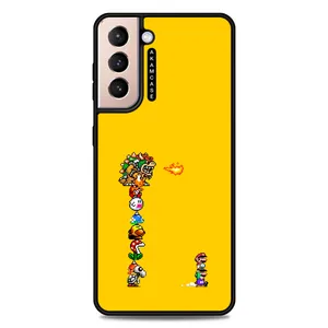 AKAM AMC-WSGS21P-SUPER MARIO4 Cover For Samsung Galaxy S21 Plus