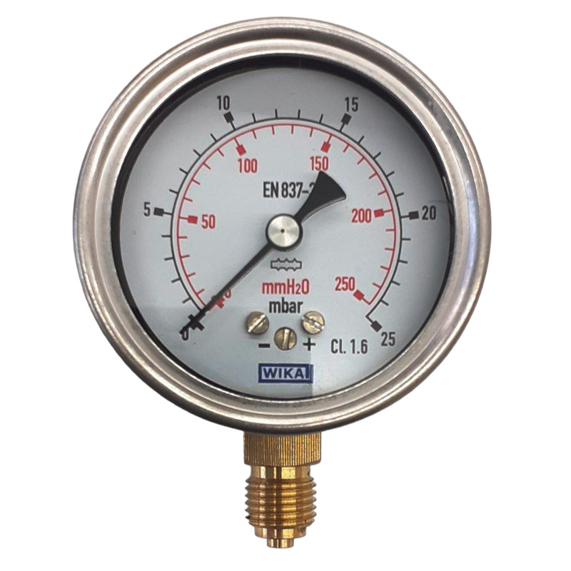 گیج فشار ویکا مدل 25mbar-6cm گیج فشار ویکا مدل 25mbar-6cm