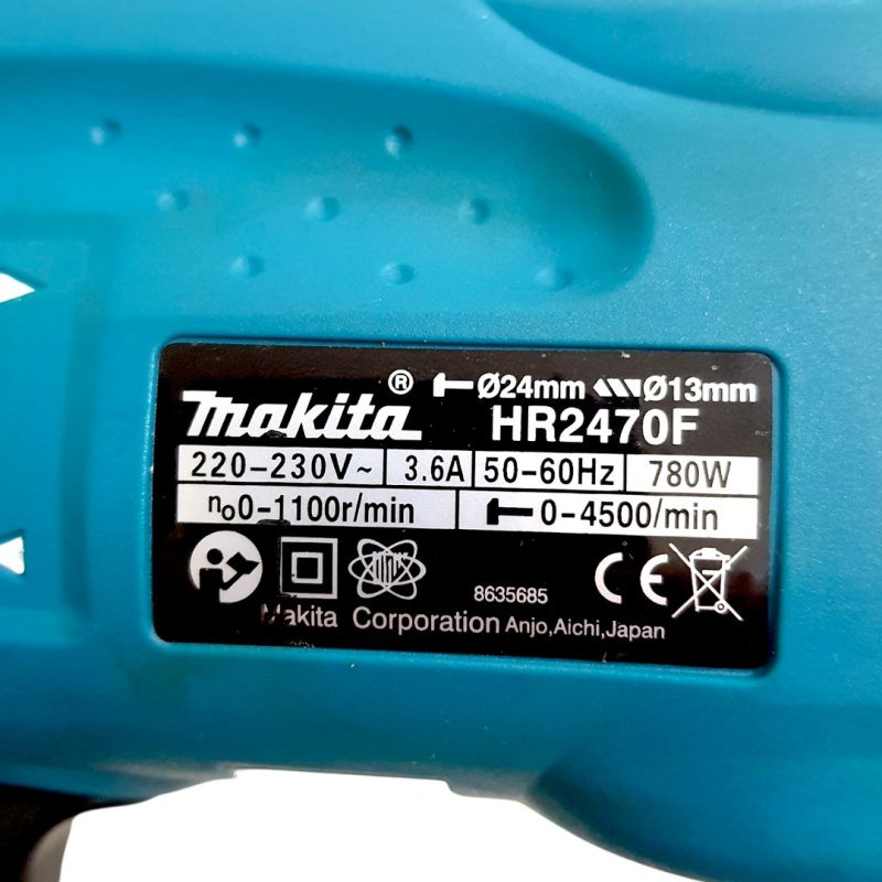 دریل بتن کن ماکیتا مدل  HR2470F-1