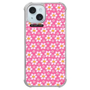 AKAM AMCWTA15-FLOWERS5 Cover For Apple iPhone 15