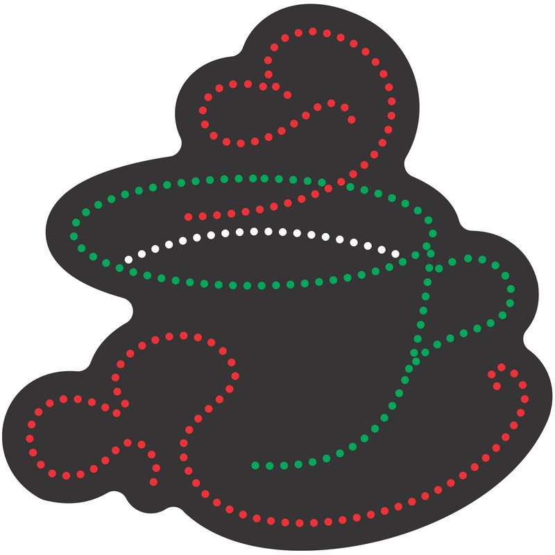 تابلو ال ای دی آیاز طرح کافه کد 248