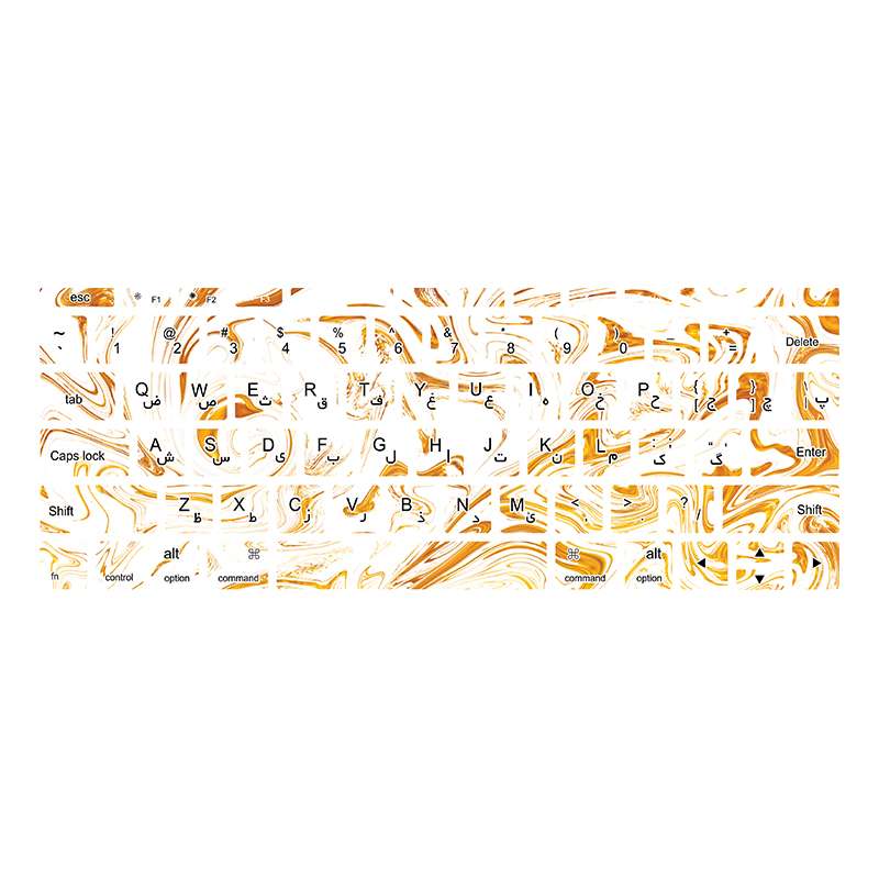 برچسب کیبورد فارسی طرح marble259 مناسب برای مک بوک پرو 12 اینچ 2015-2017 برچسب کیبورد فارسی طرح marble259 مناسب برای مک بوک پرو 12 اینچ 2015-2017