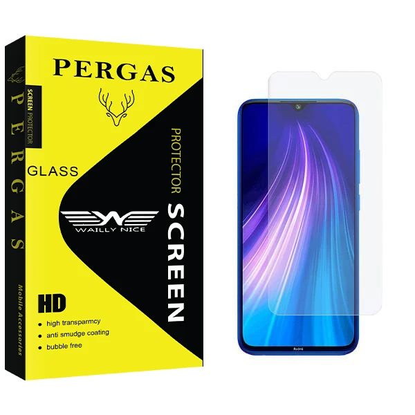 محافظ صفحه نمایش وایلی نایس مدل Pergas مناسب برای گوشی موبایل شیائومی Redmi Note 8