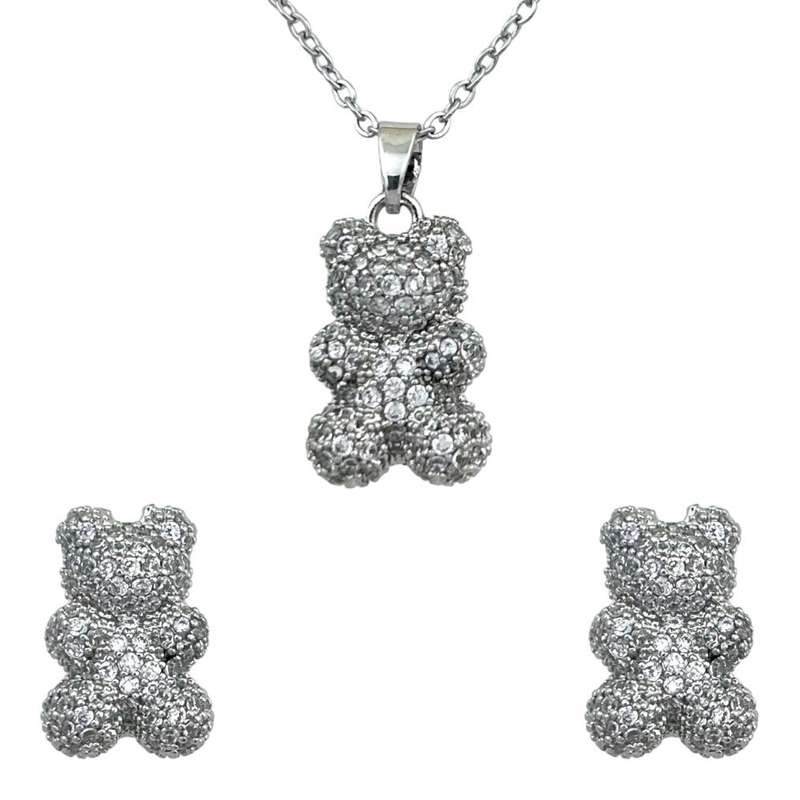 نیم ست زنانه مدل خرس کد M4175