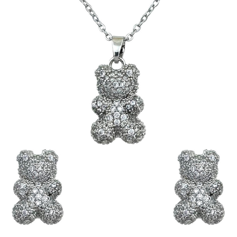 نیم ست زنانه مدل خرس کد M4175