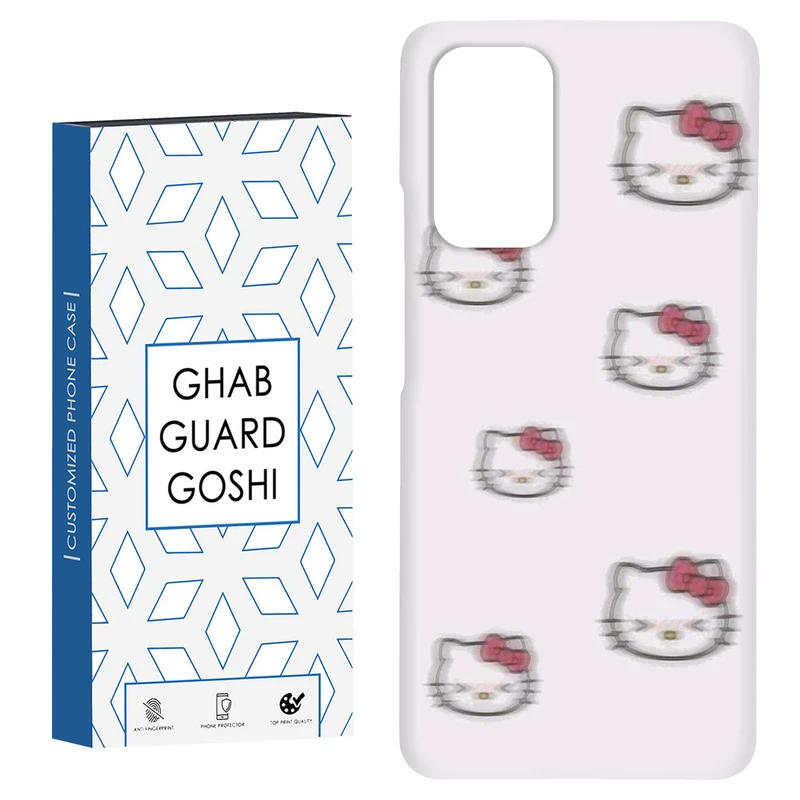 کاور قاب گارد گوشی طرح کیتی کد Dimo-904 مناسب برای گوشی موبایل شیائومی Redmi Note 9 4G / Redmi 9T