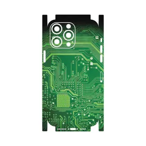 MAHOOT Green_Printed_Circuit_Board-FullSkin Cover Sticker for Apple iPhone 14 Pro Max