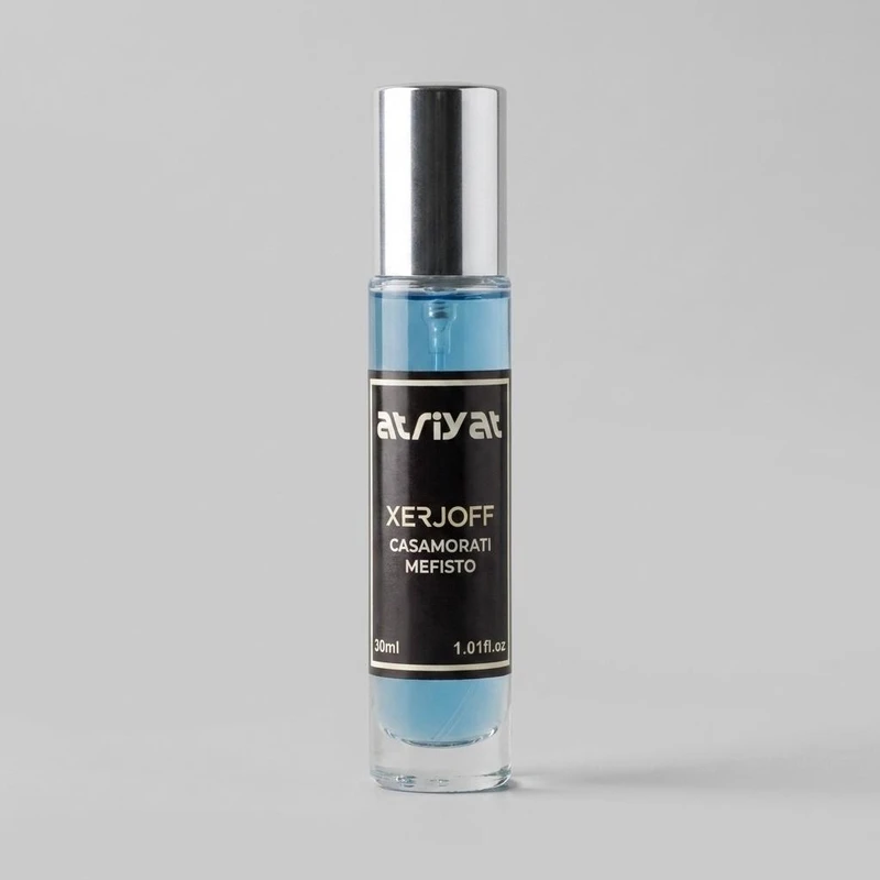 عطر جیبی مردانه عطریات مدل کازاموراتی مفیستو با رایحه خنک حجم 30 میلی‌لیتر