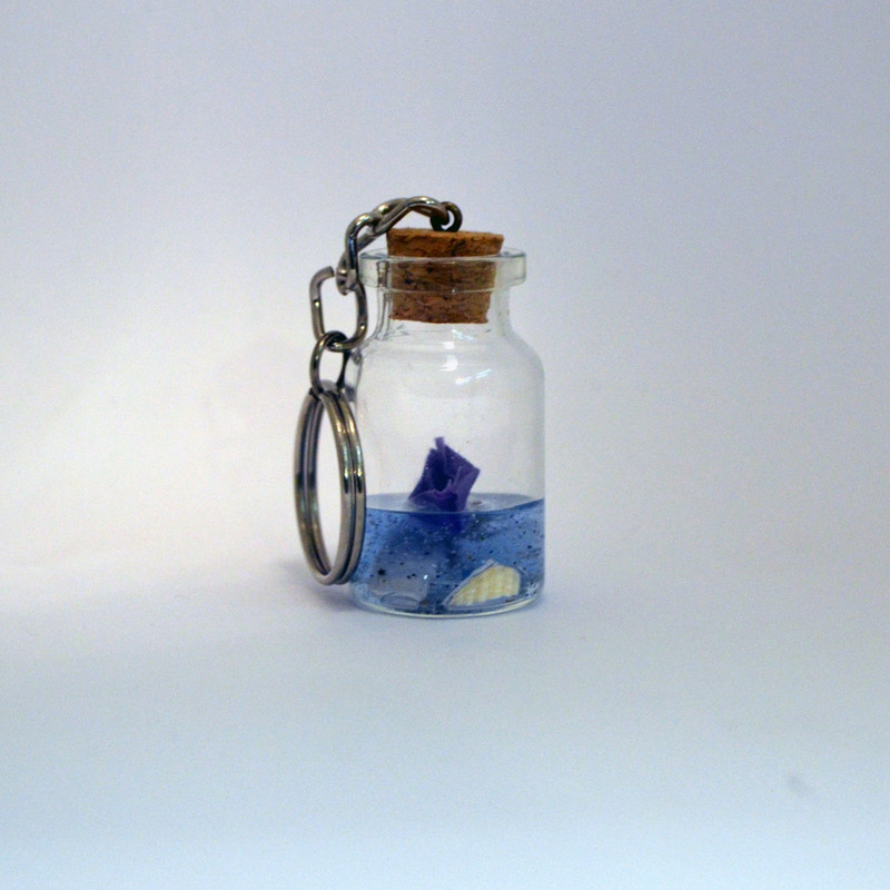 جاکلیدی مدل شیشهای طرح قایق جاکلیدی مدل شیشهای طرح قایق