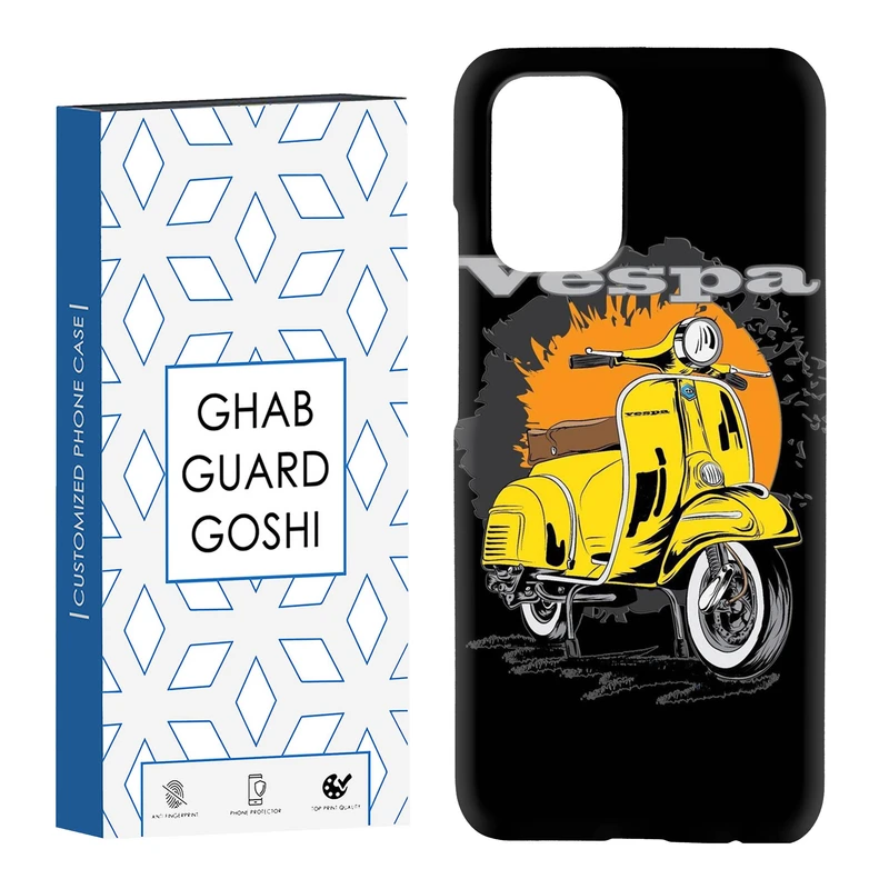 کاور قاب گارد گوشی طرح موتور وسپا کد Dimo-161 مناسب برای گوشی موبایل شیائومی Redmi Note 10 / Redmi Note 10 4g / Redmi Note 10s