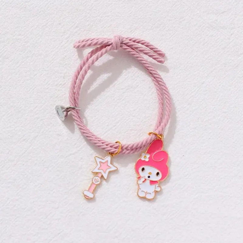 دستبند مدل ملودی و کرومی بسته دو عددی