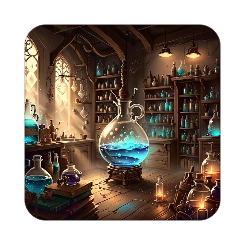 زیر لیوانی کاکتی طرح هری پاتر Harry Potter مدل mp41245