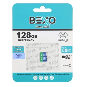 کارت حافظه microSDXC بکسو مدل X533 کلاس 10 استاندارد UHS-I U1 سرعت 80MBps ظرفیت 128 گیگابایت