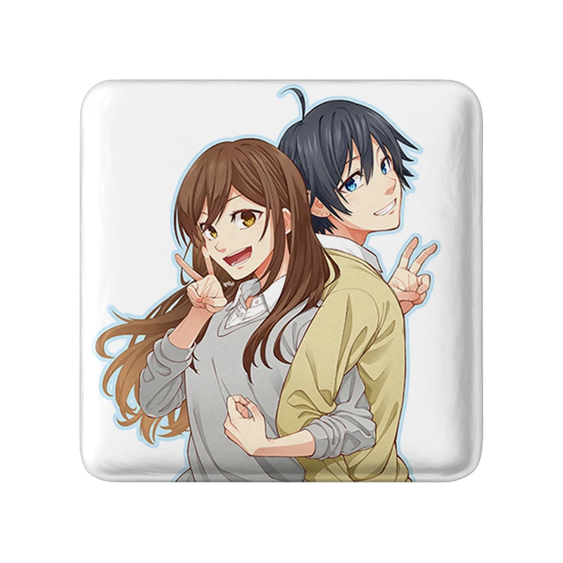 مگنت خندالو طرح هوری و میامورا انیمه هوریمیا مدل مربعی کد 33659