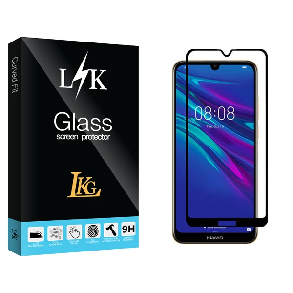 محافظ صفحه نمایش ال کا جی مدل LK Glass مناسب برای گوشی موبایل هوآوی Y6 2019