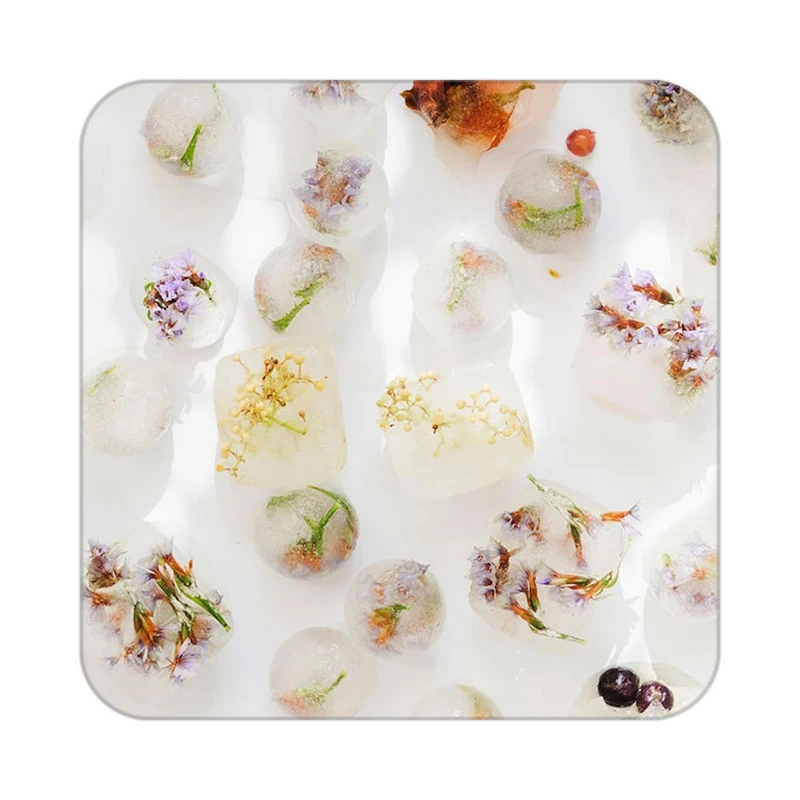 زیر لیوانی کاکتی طرح گل مدل mp17785