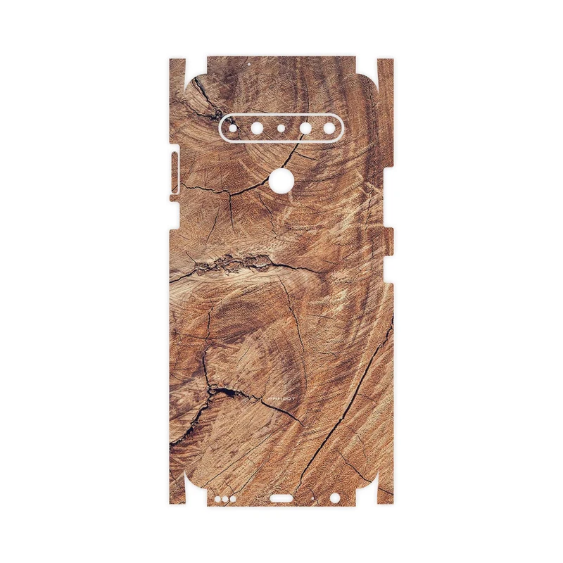 برچسب پوششی ماهوت مدل Wood Texture 5-FullSkin مناسب برای گوشی موبایل ال جی K61