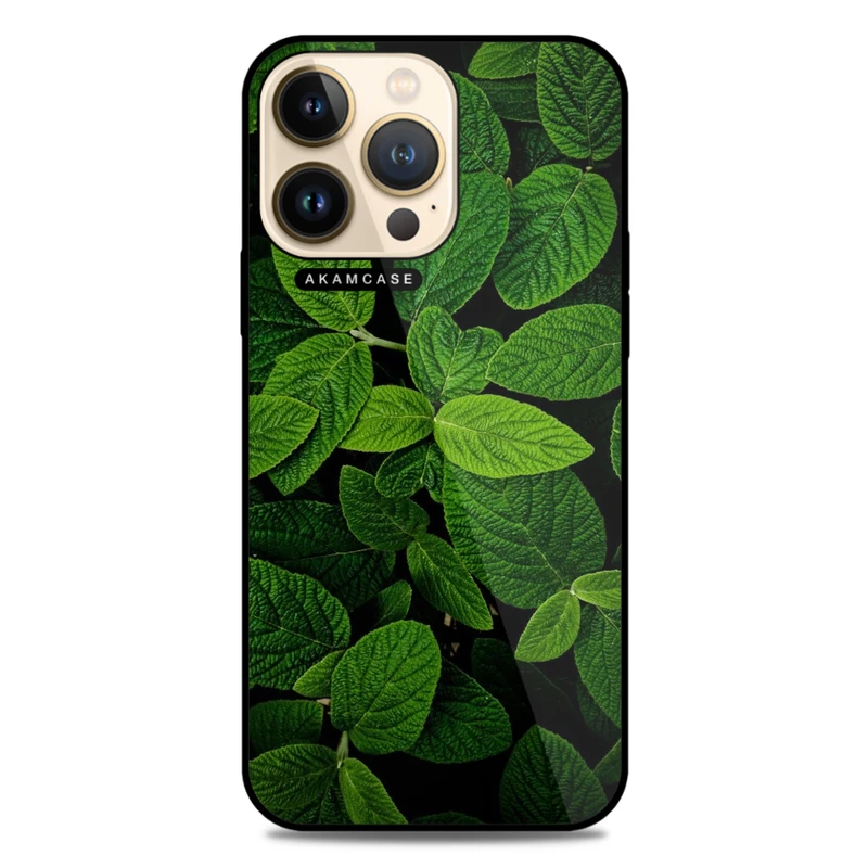 کاور آکام مدل AMC-WA13PRO-LEAVES-34 مناسب برای گوشی موبایل اپل iPhone 13 Pro
