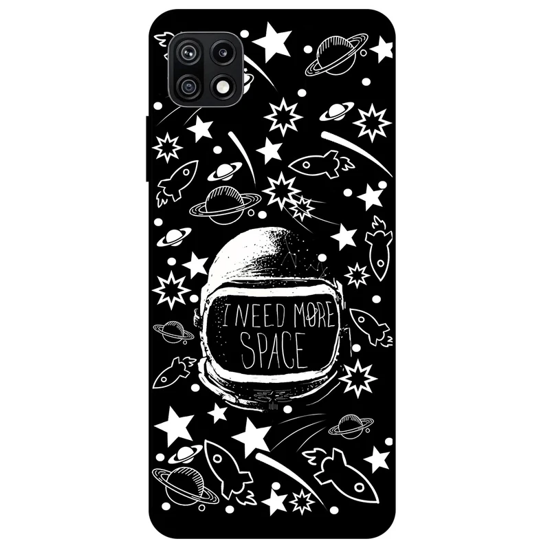 کاور مگافون طرح فضایی مدل 7706 مناسب برای گوشی موبایل سامسونگ Galaxy F42
