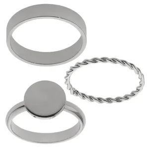 انگشتر زنانه کد RKH_1499 مجموعه 3 عددی