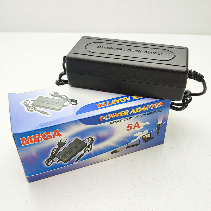 آداپتور 12 ولت 5 آمپر مگا مدل BT-1250