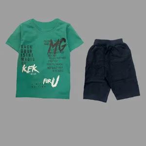 ست تی شرت و شلوارک بچگانه مدل MG-3