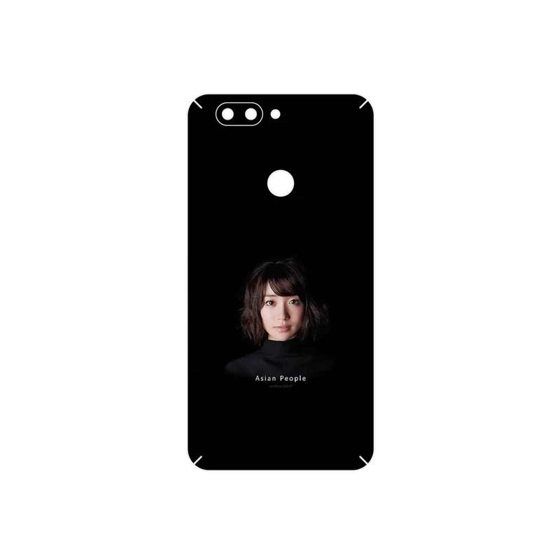 برچسب پوششی ماهوت مدل Portrait of an Asian Woman مناسب برای گوشی موبایل الفون P8 Mini