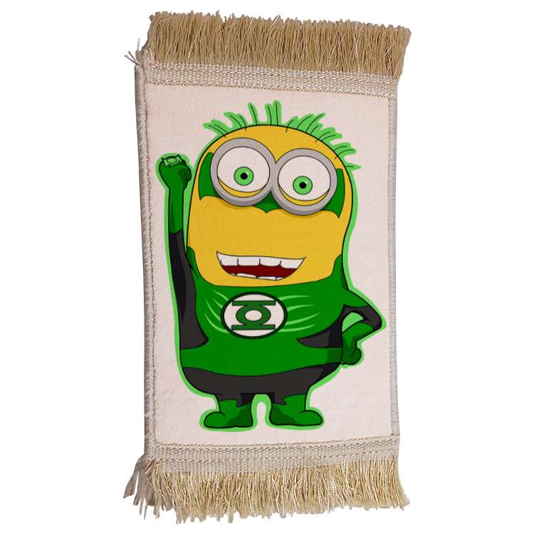 فرش ماشینی دیوارکوب مدل مینیون کد 82