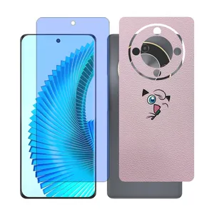 Glass together model blue cut screen protector suitable for Honor X9b mobile phone with back cover sticker