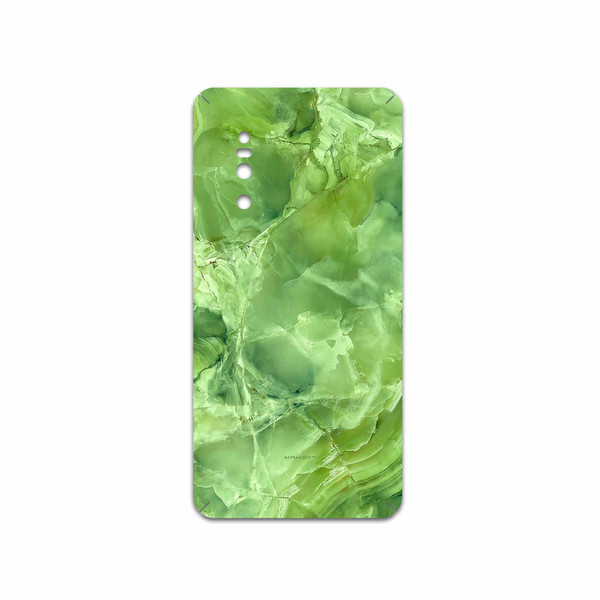 برچسب پوششی ماهوت مدل Green-Crystal-Marble مناسب برای گوشی موبایل ویوو X27