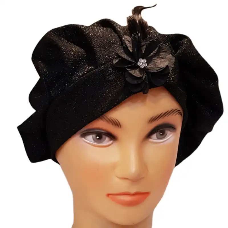 توربان مدل فرانسوی مجلسی لمه دار