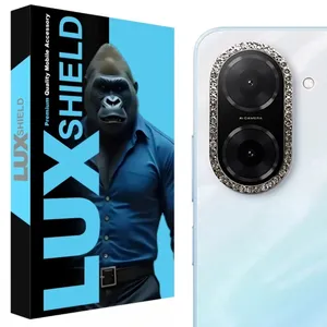 محافظ لنز دوربین فلزی لوکس شیلد مدل نگین دار مناسب برای گوشی موبایل شیائومی Redmi A5/POCO C71