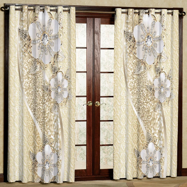 پرده پانچی کد 5633 سایز 280x140 سانتی متر