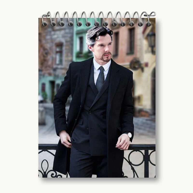 دفتر یادداشت 50 برگ خندالو مدل دکتر استرنج مارول Marvel کد 19373