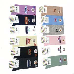 جوراب دخترانه مدل ساقدار اسپرت مجموعه 12 عددی