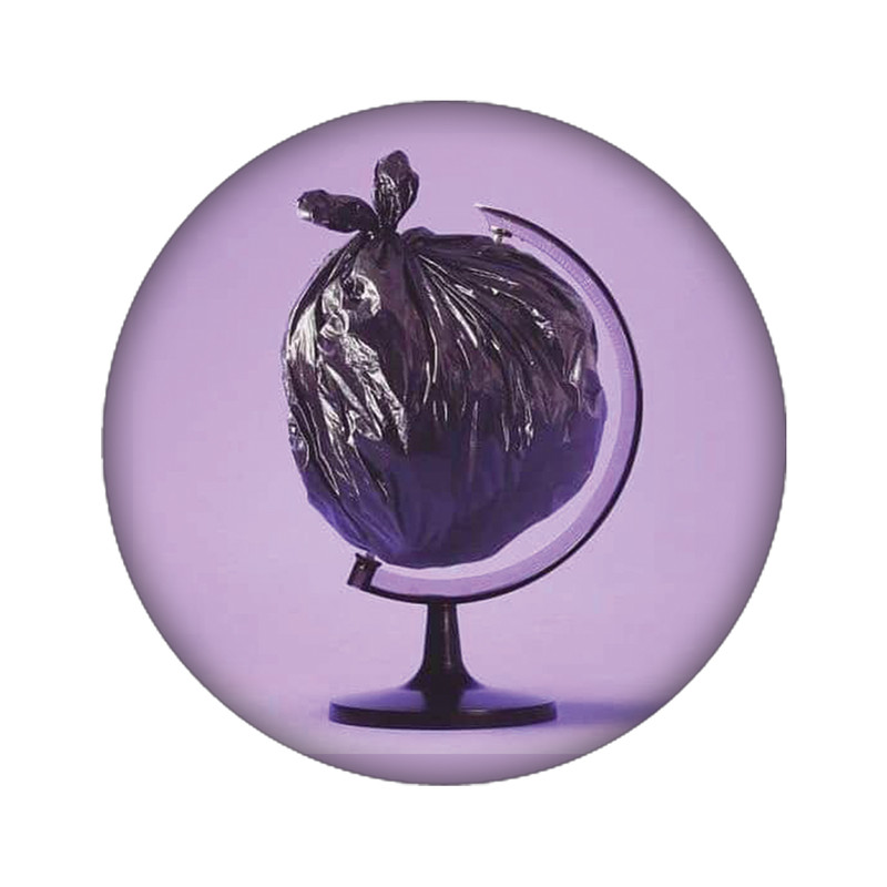 استیکر تزئینی موبایل مدل زباله کد 3835