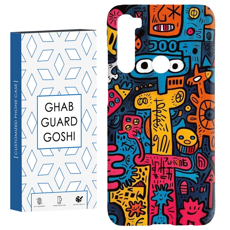 کاور قاب گارد گوشی طرح فانتزی کد Dimo-173 مناسب برای گوشی موبایل شیائومی Redmi Note 8 