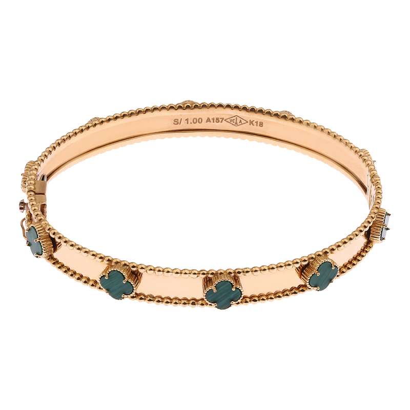 دستبند النگویی طلا 18 عیار زنانه صلاحی گلد مدل 16508