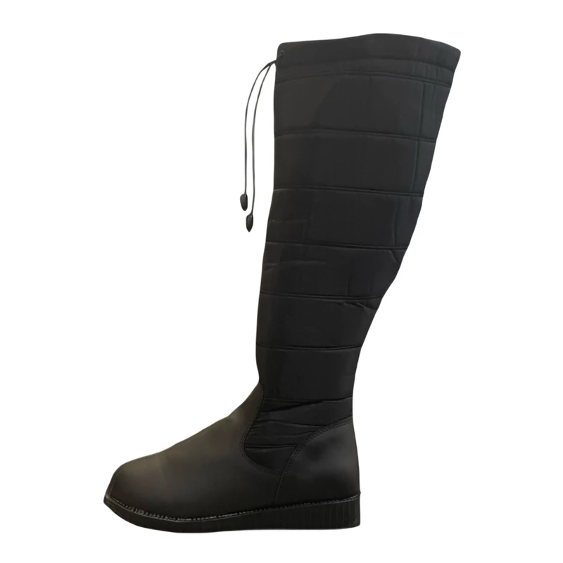 بوت ساق بلند زنانه مدل کاپشنی