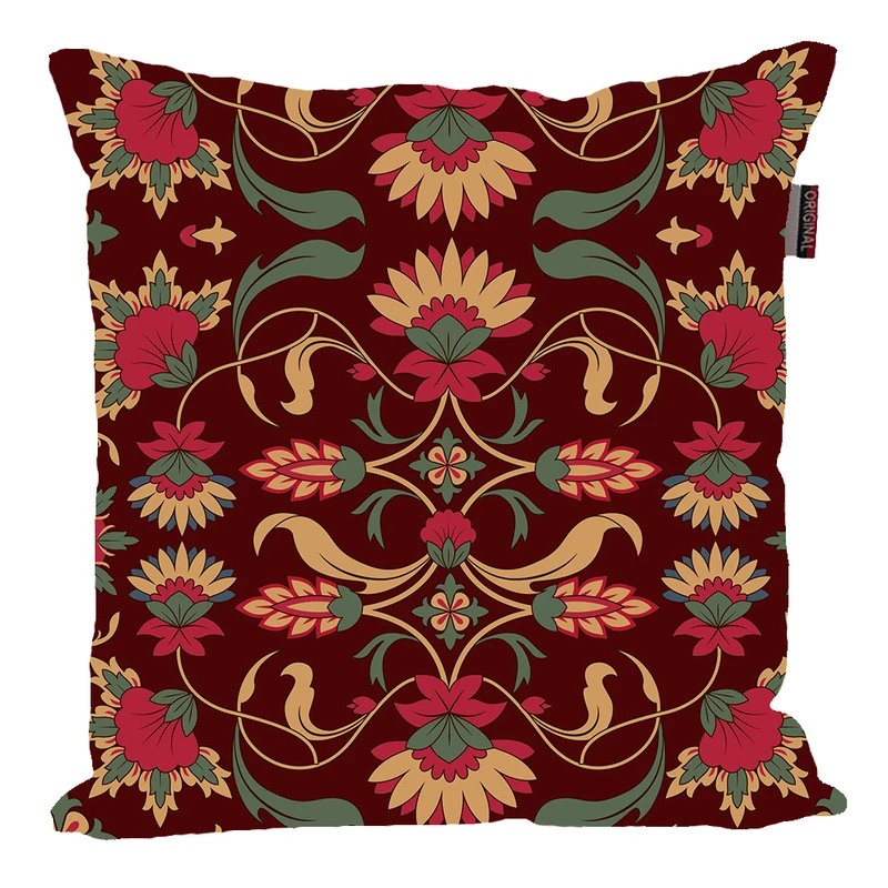 کوسن پاد آفرین مدل سنتی طرح فرش ایرانی کد PK30506