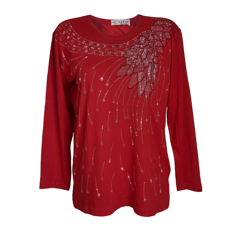 بلوز آستین بلند زنانه مدل 63784