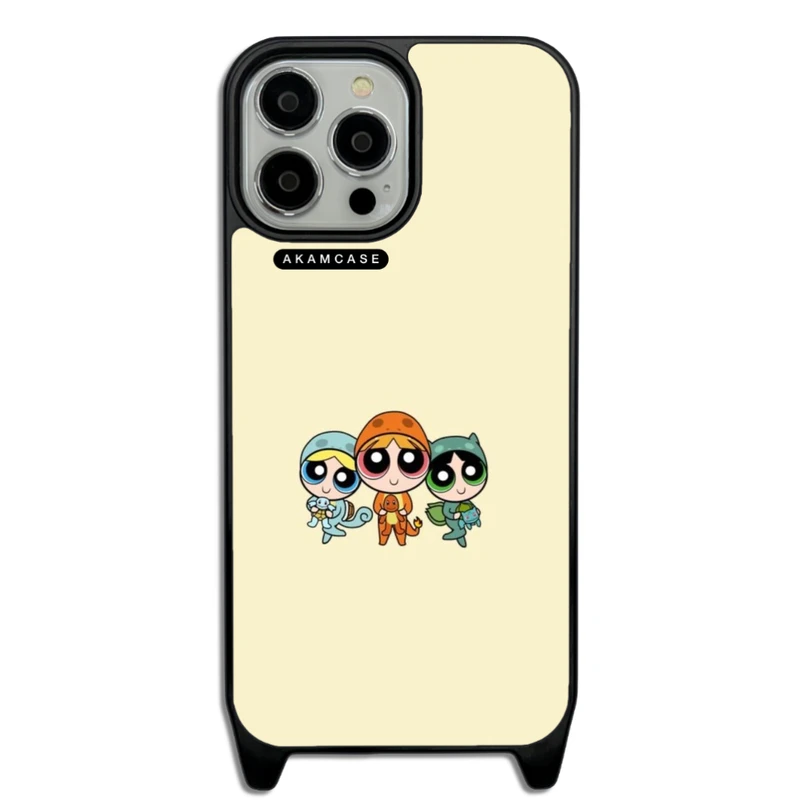 کاور آکام مدل AMCWLA13PROMAX-POWERPUFF GIRLS14 مناسب برای گوشی موبایل اپل iPhone 13 Pro Max