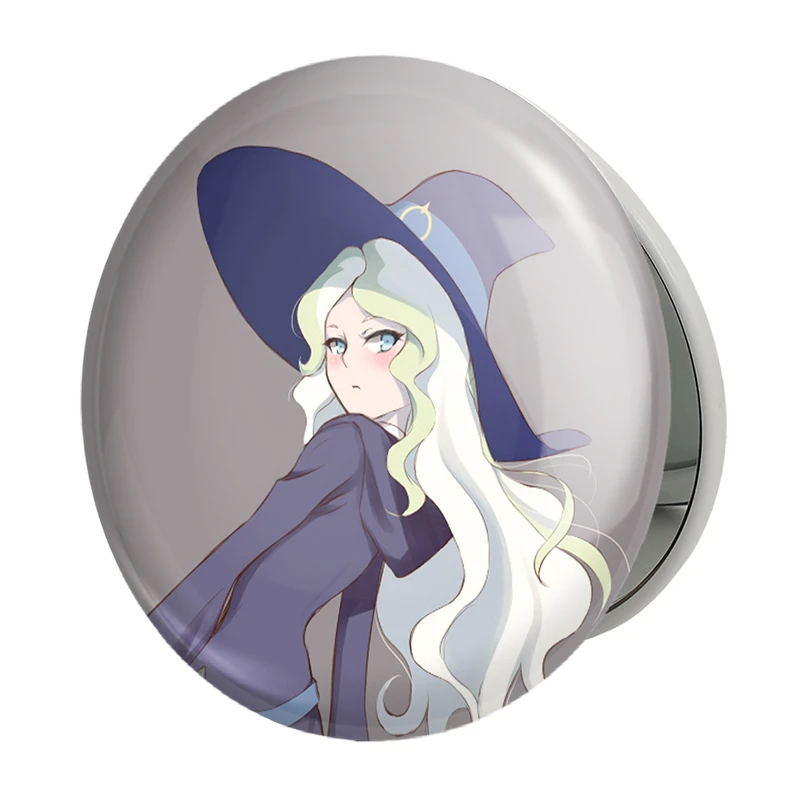 آینه جیبی خندالو طرح دیانا انیمه جادوگران کوچک Little Witch Academia مدل تاشو کد 22926 