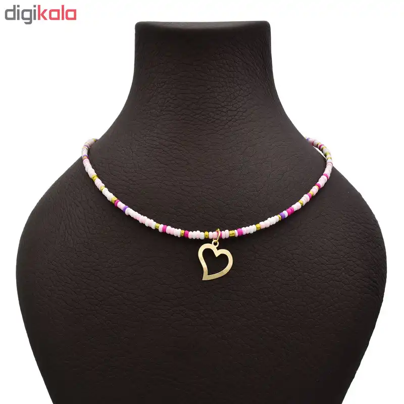 گردنبند طلا 18 عیار زنانه الن نار مدل قلب LN5382985