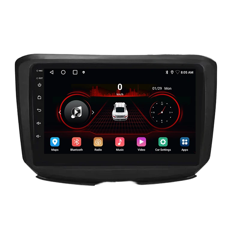 پخش کننده تصویری خودرو کاروین مدل V800 pro مناسب برای شاهین
