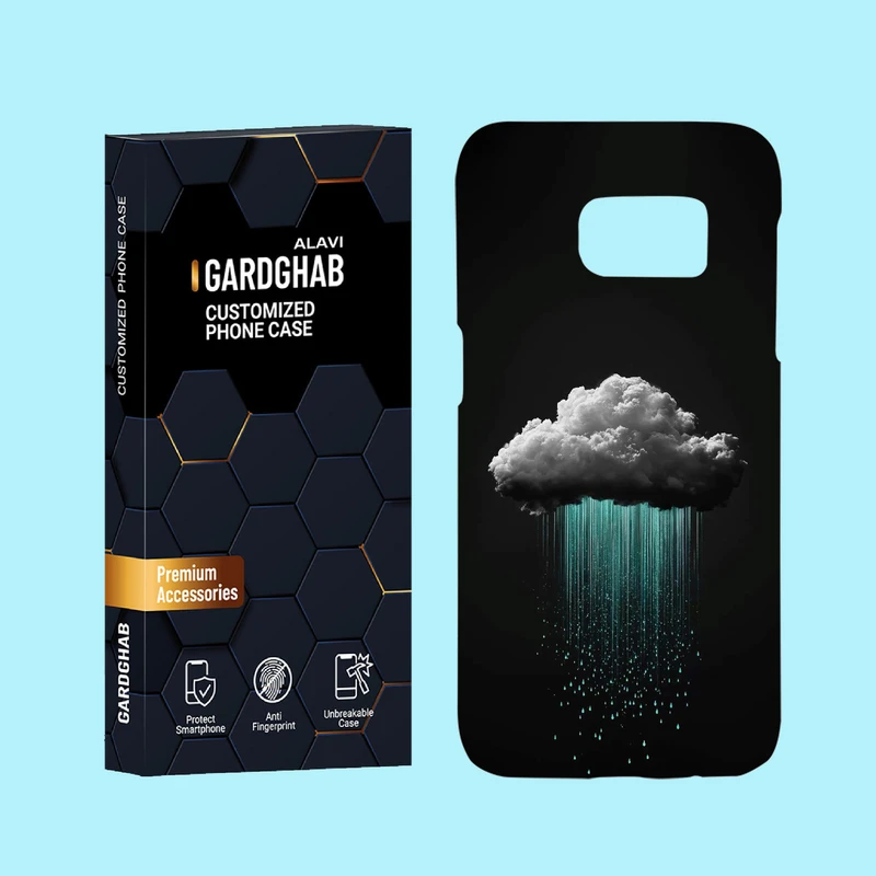 کاور گارد قاب علوی مدل هنری مناسب برای گوشی موبایل سامسونگ Galaxy S7