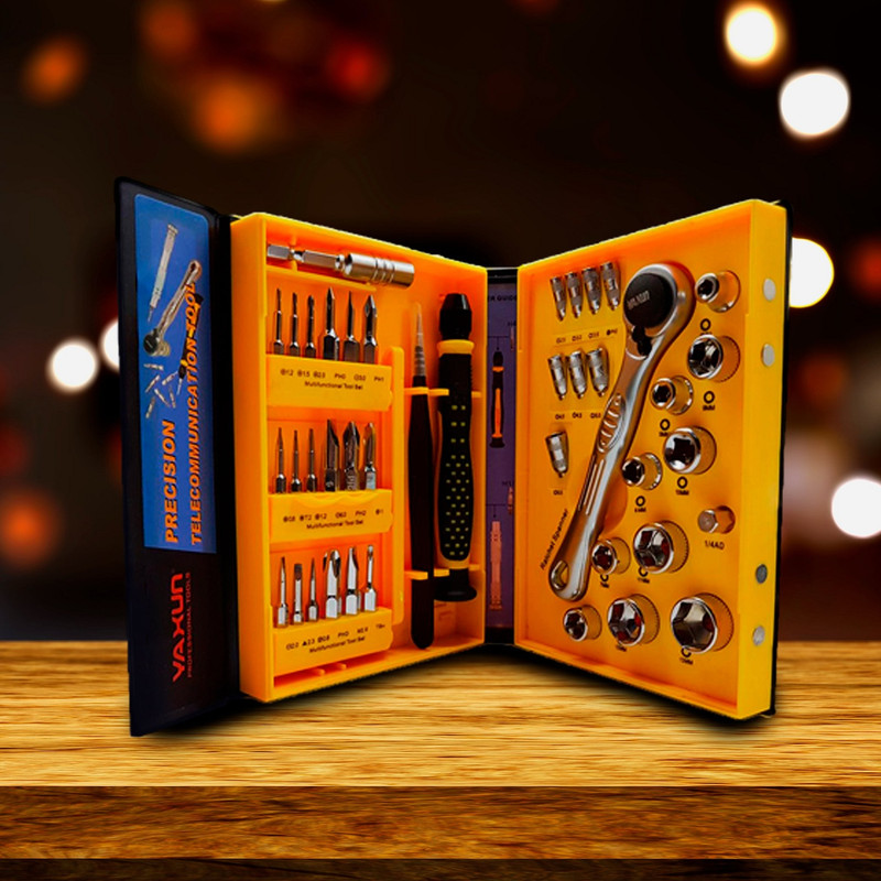 مجموعه 38 عددی سری پیچ گوشتی یاکسون مدل YX-6024