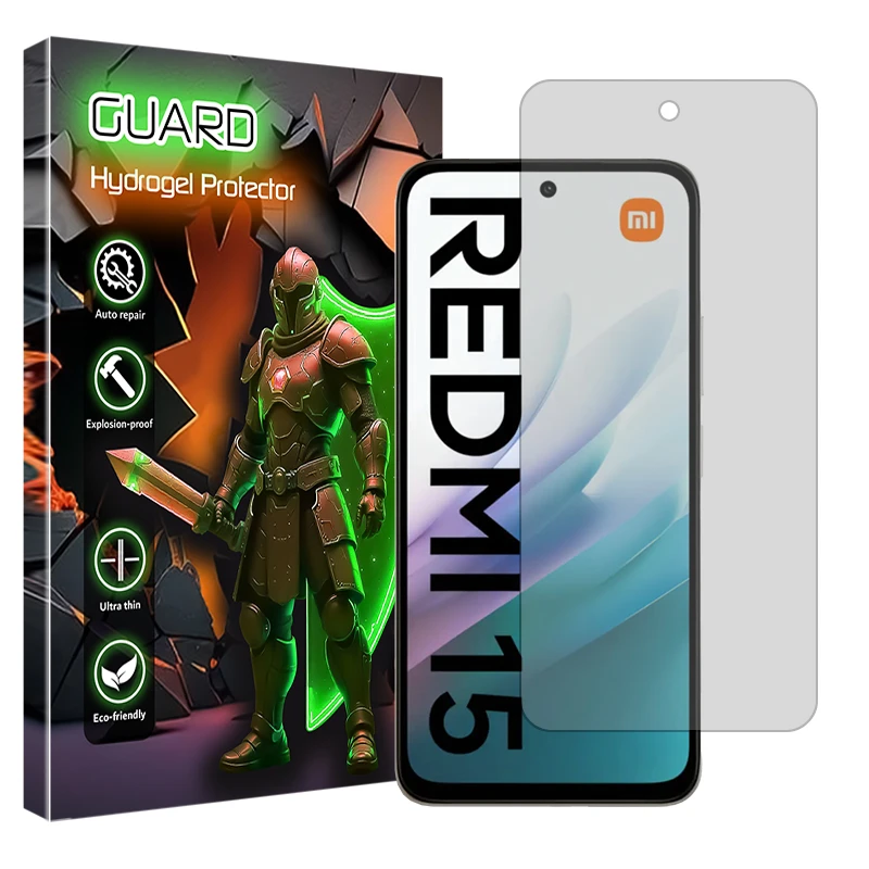 محافظ صفحه نمایش شفاف گارد مدل Tough مناسب برای گوشی موبایل شیائومی Redmi 15 4G