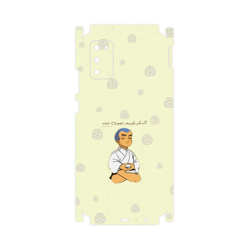 برچسب پوششی ماهوت مدل Ikkyu-san-FullSkin مناسب برای گوشی موبایل سامسونگ Galaxy M02s